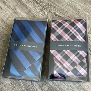 Tommy Hilfiger Polyester Ties Lot of Two